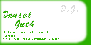 daniel guth business card